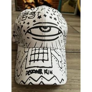 White hat Third Eye Graffiti